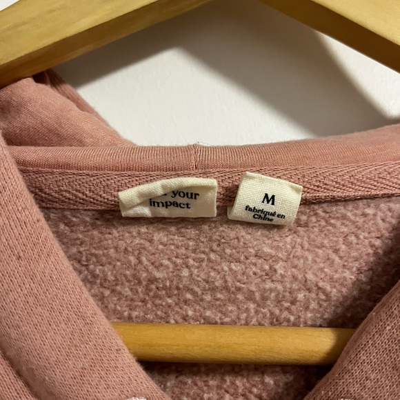 Tentree juniper classic hoodie in pink - Picture 3 of 6